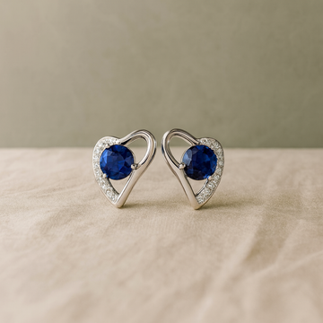 Blue Love Earrings