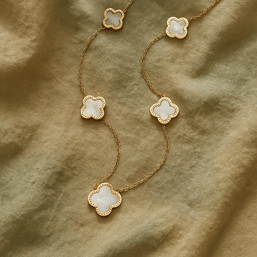 Pearl Clover Necklace