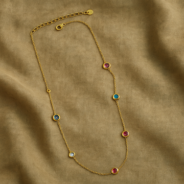 Astrid Multi-Colour Demi-Fine Necklace