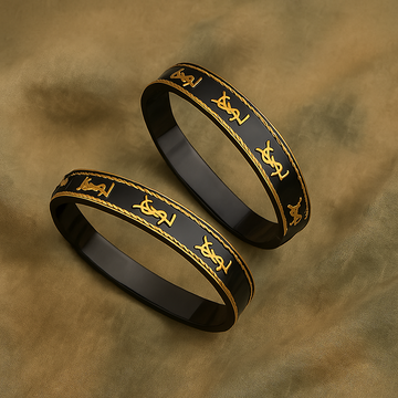 Classic Black Cuff Bracelet
