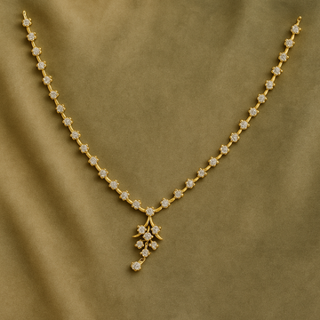 Lightweight Diamond Necklace Set