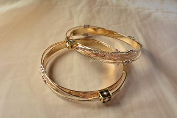 Fancy Gold Bangles
