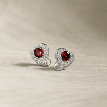 Celestia Red Earrings