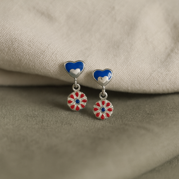 Scarlet Heart Earrings