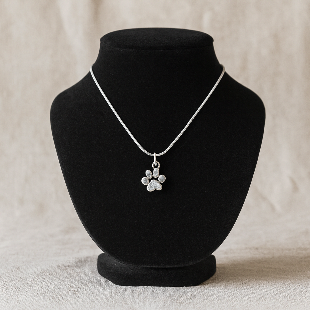 Silver Pawfect Necklace