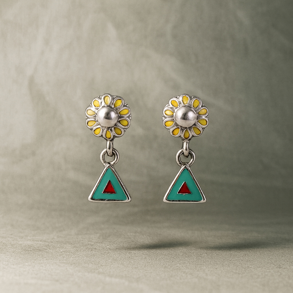 Trinity Bloom Earrings