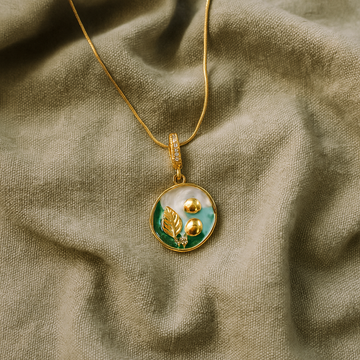 Prism Leaf Necklace