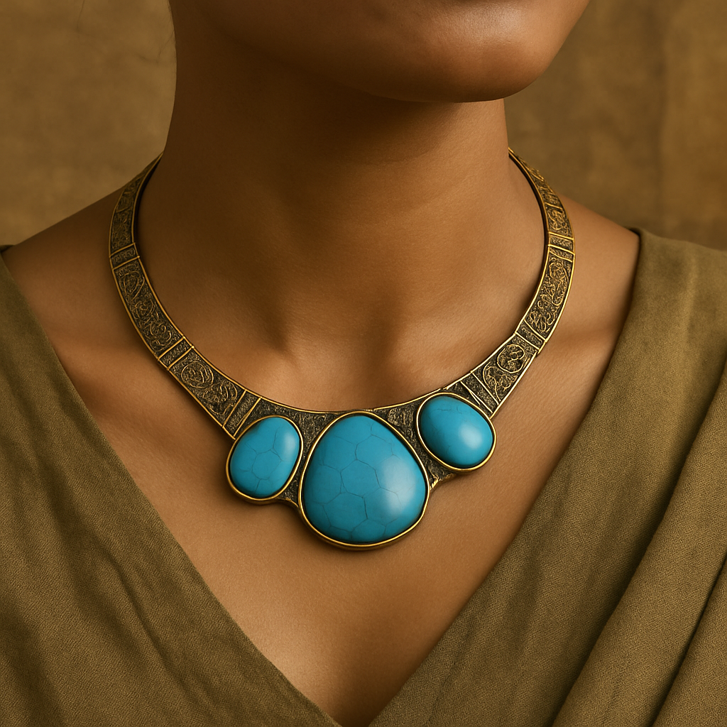 Oxidised Vintage Necklace