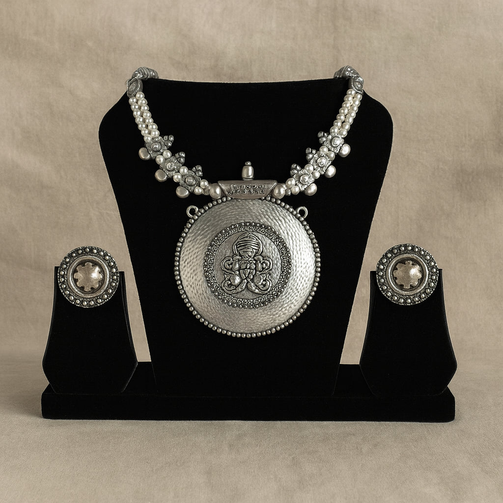 Divine Goddess Durga Necklace Set