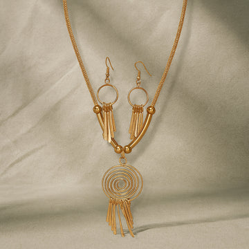 Aurora Swirl Necklace Set