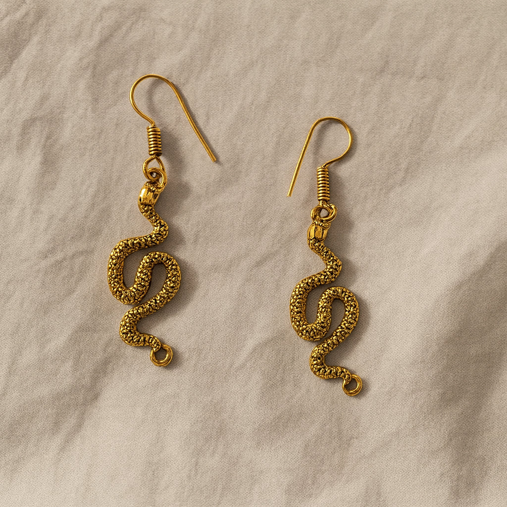 Serpentine Whisper Earrings