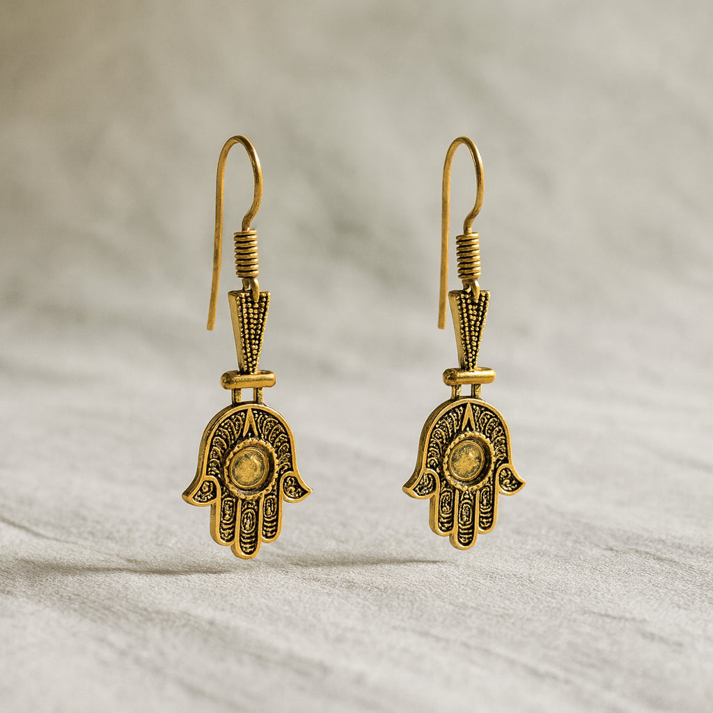 Palm of Fortune Earrings