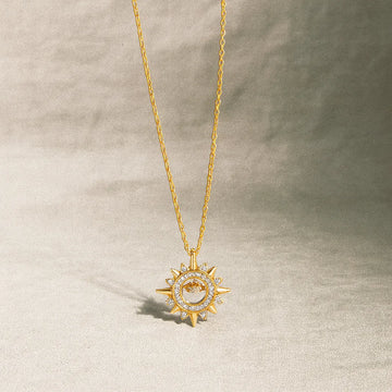 Solara Halo Necklace