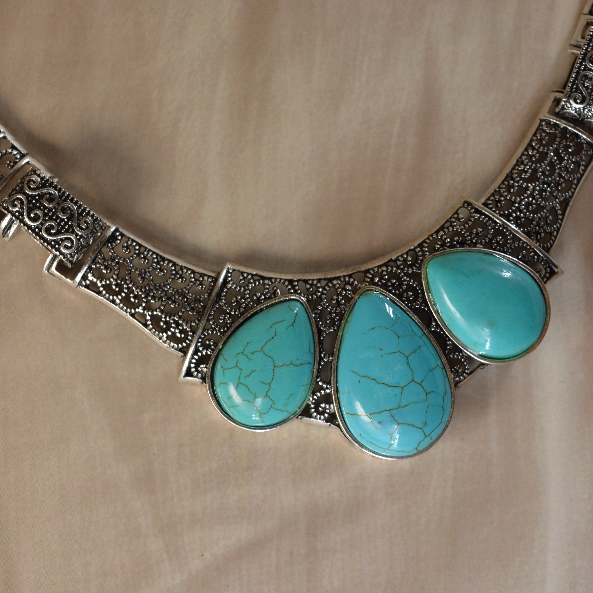 Oxidised Vintage Necklace